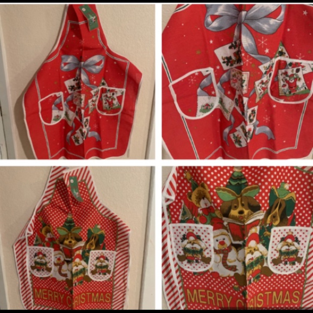 💥HOST PICK💥New Christmas Print Aprons